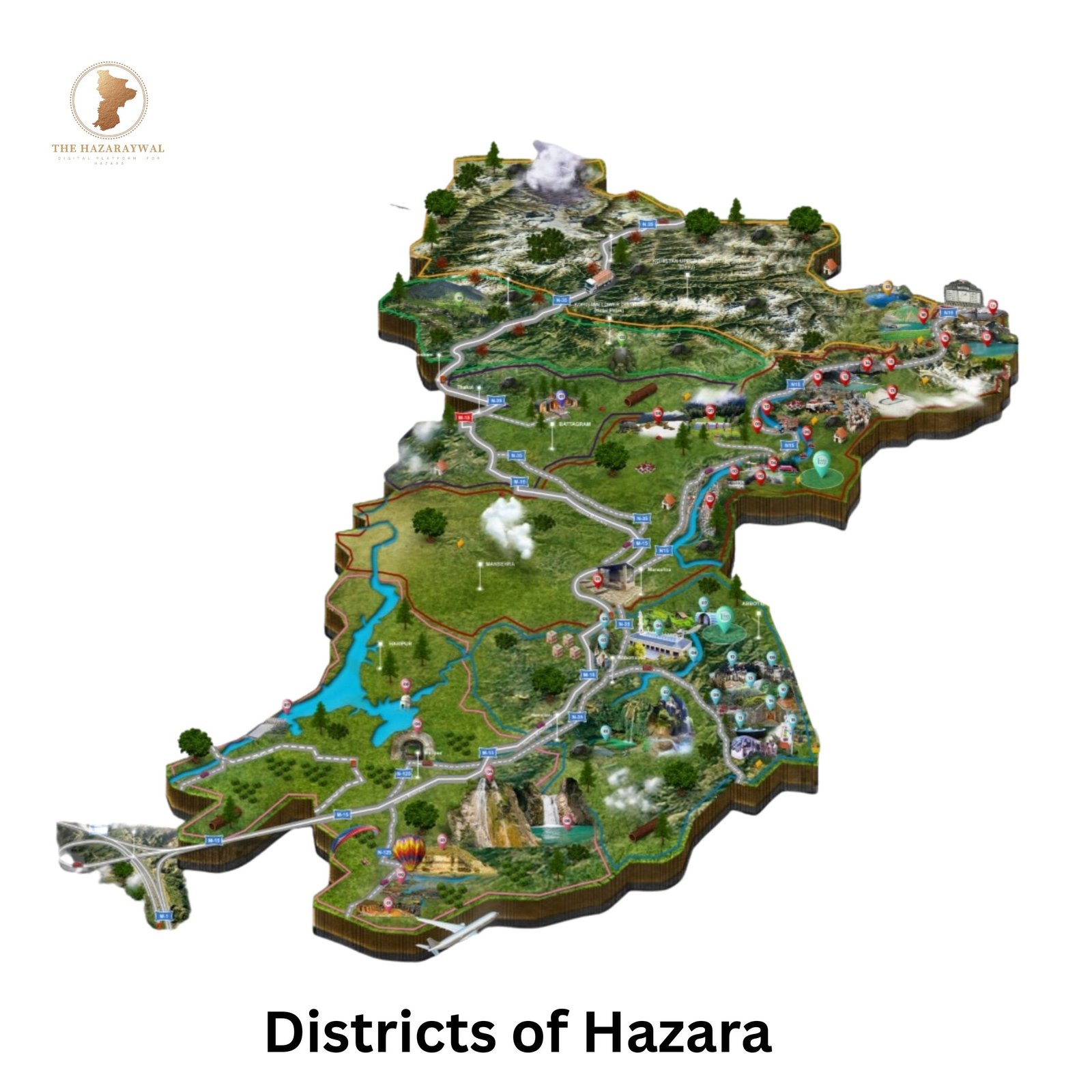 Exploring the Districts of Hazara: A Journey Through Khyber Pakhtunkhwa's Heart